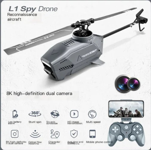 Mini Black Bee RC Helicopter | Camera Drone