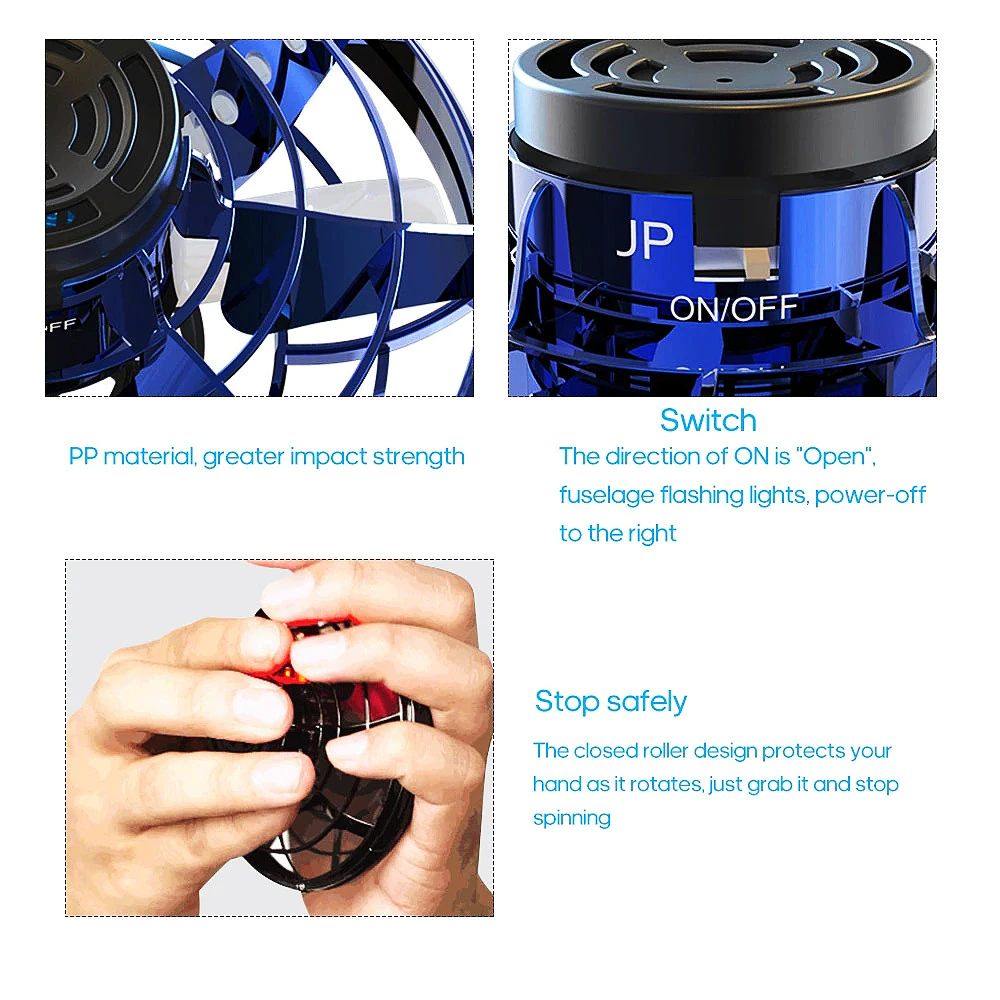 Flying Spinner Drone Ball | LED UFO Toy