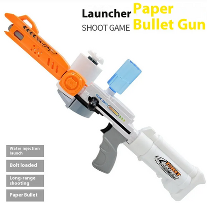 Paper Bullet Gun | Tissue Shooter Toy