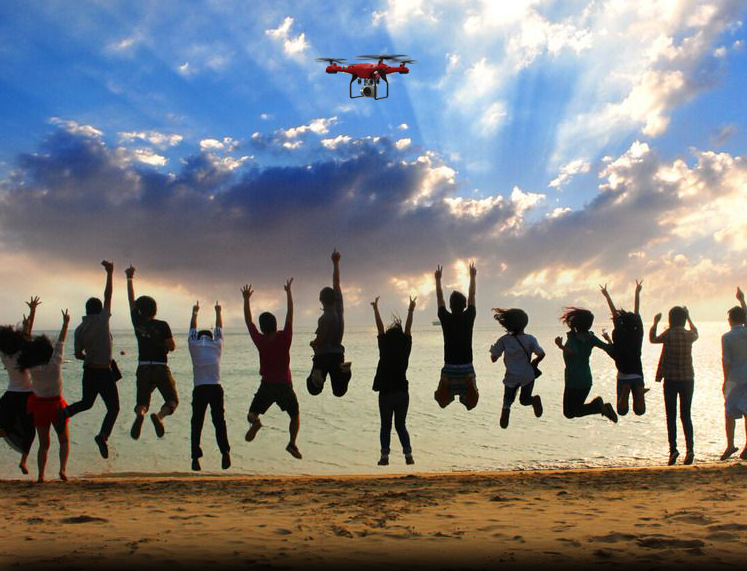 Phantom Style RC Quadcopter Drone | Altitude Hold