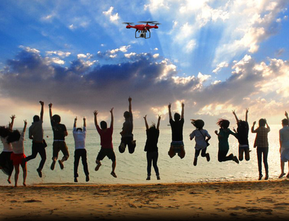 Phantom Style RC Quadcopter Drone | Altitude Hold