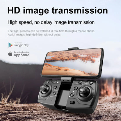 M1 Foldable Camera Drone with Dual HD Camera, Optical Flow, FPV & VR Glasses