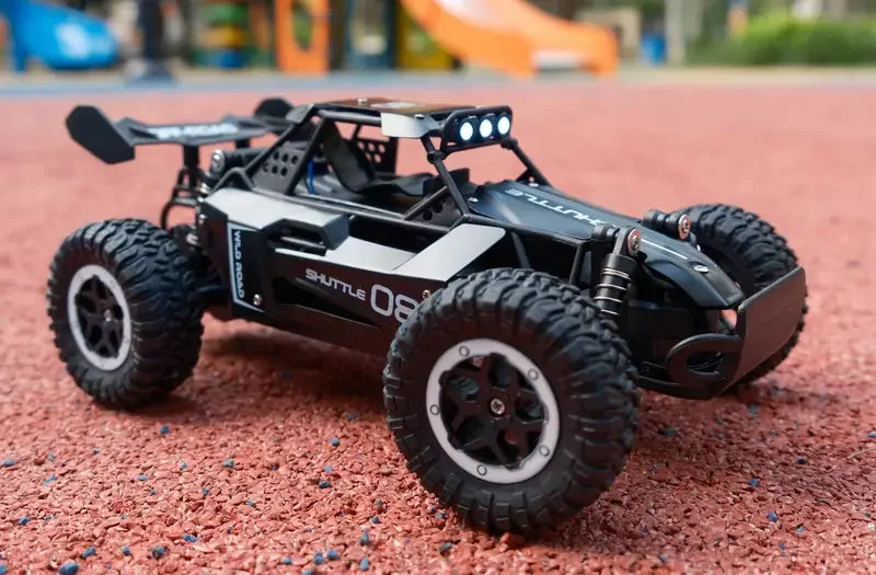 1:16 RC Monster Truck – 20KM/H Off-Road Car with LED Lights