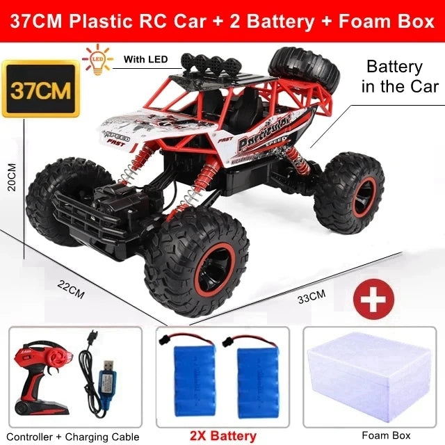 4WD RC Off-Road Climbing Car – All-Terrain Remote Control Truck