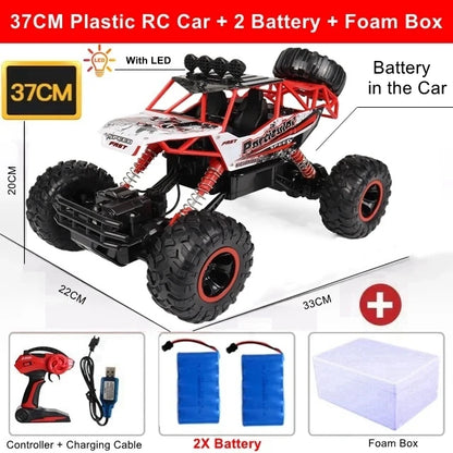 4WD RC Off-Road Climbing Car – All-Terrain Remote Control Truck