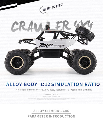 4WD RC Off-Road Climbing Car – All-Terrain Remote Control Truck