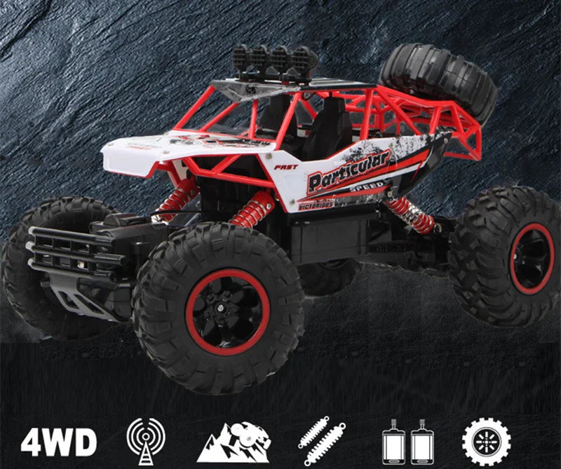 4WD RC Off-Road Buggy Car – 2.4GHz Remote Control Truck