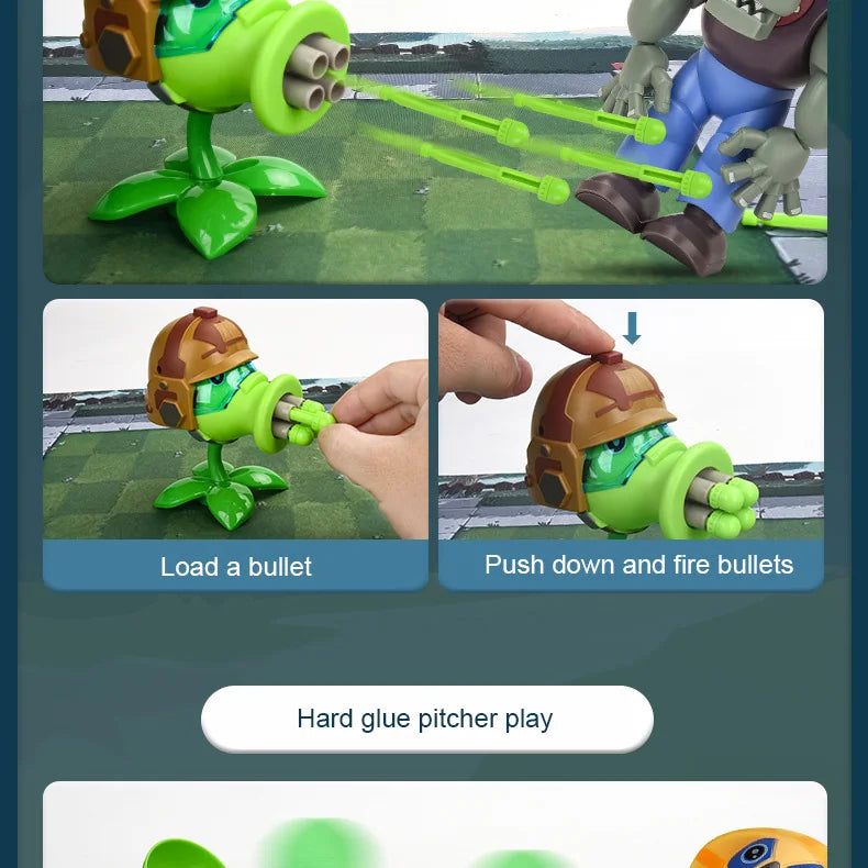 Plants vs. Zombies 2 Action Figure Toy Set – Kids Gift