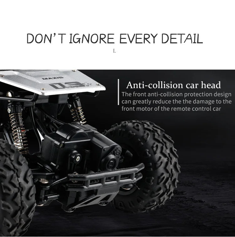 4WD RC Off-Road Climbing Car – All-Terrain Remote Control Truck