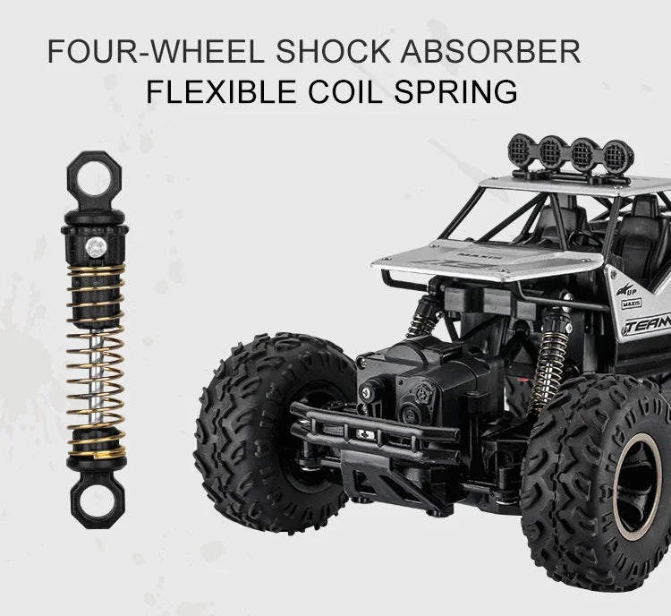 4WD RC Off-Road Climbing Car – All-Terrain Remote Control Truck