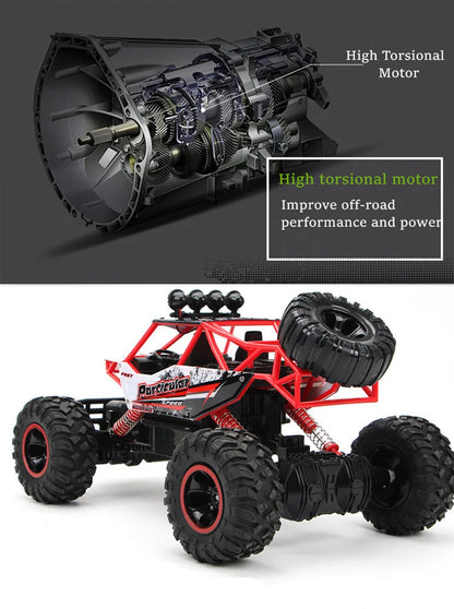 4WD RC Off-Road Buggy Car – 2.4GHz Remote Control Truck