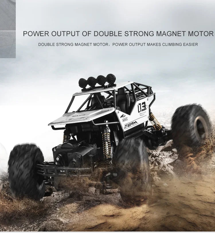 4WD RC Off-Road Climbing Car – All-Terrain Remote Control Truck