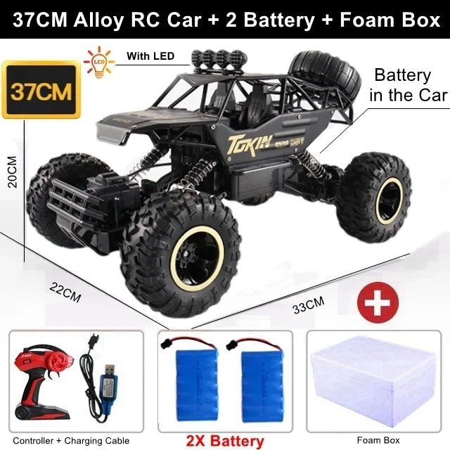 4WD RC Off-Road Climbing Car – All-Terrain Remote Control Truck