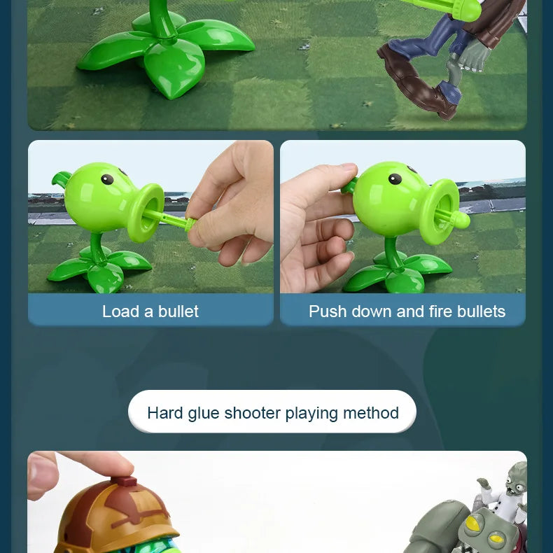 Plants vs. Zombies 2 Action Figure Toy Set – Kids Gift