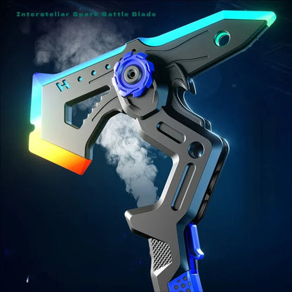 2-in-1 LED Light Sword & Axe Toy – Sound & Vibration