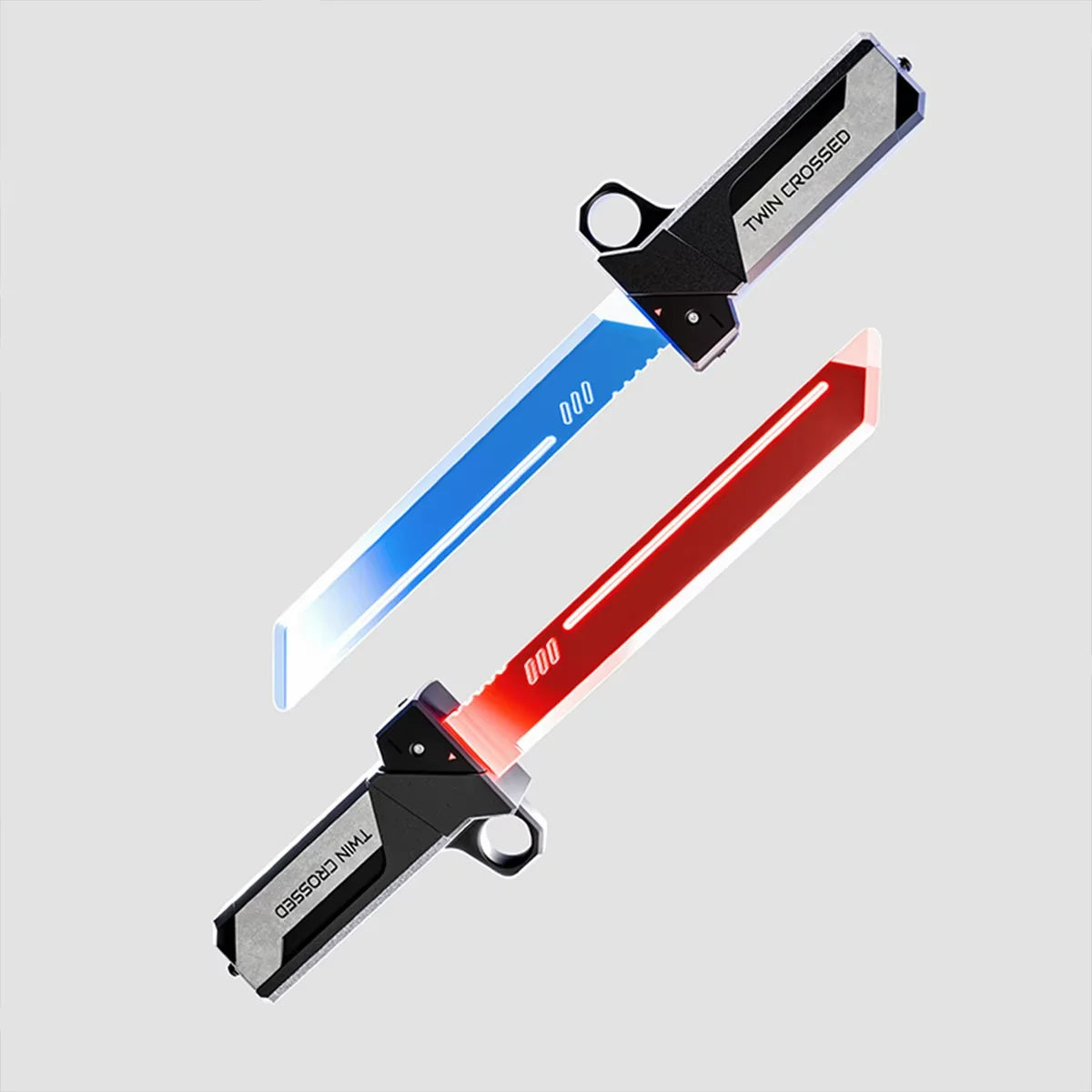 2-in-1 LED Light Sword & Axe Toy – Sound & Vibration