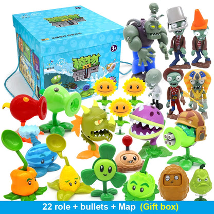 Plants vs. Zombies 2 Action Figure Toy Set – Kids Gift