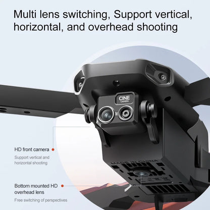 M1 Foldable Camera Drone with Dual HD Camera, Optical Flow, FPV & VR Glasses
