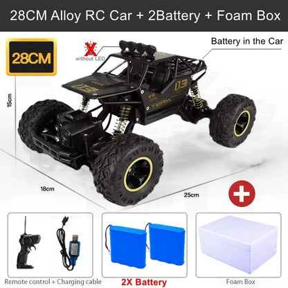 4WD RC Off-Road Climbing Car – All-Terrain Remote Control Truck