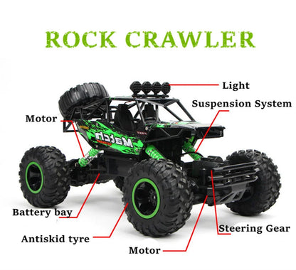 4WD RC Off-Road Buggy Car – 2.4GHz Remote Control Truck