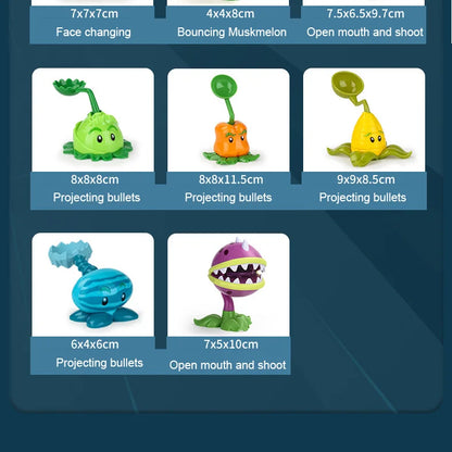 Plants vs. Zombies 2 Action Figure Toy Set – Kids Gift
