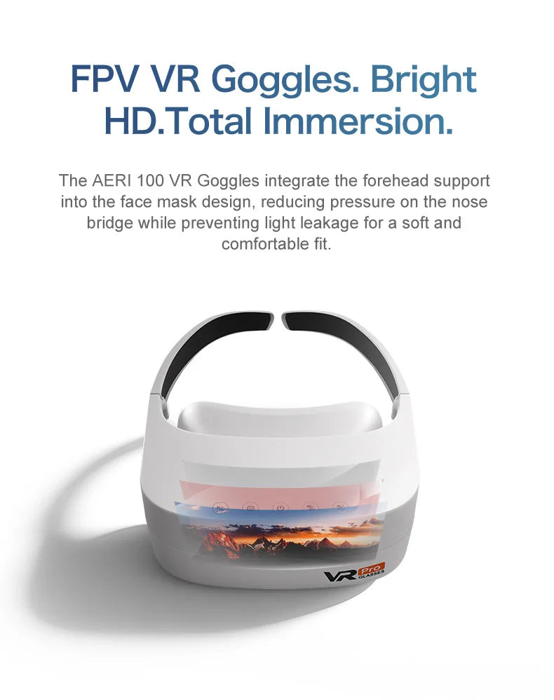 Aeri100 VR Drone with Dual HD Cameras & Brushless Motors