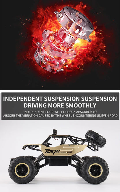 4WD RC Off-Road Climbing Car – All-Terrain Remote Control Truck