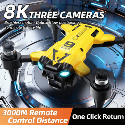 B9 Pro 4K Dual Camera Foldable RC Drone with WiFi FPV