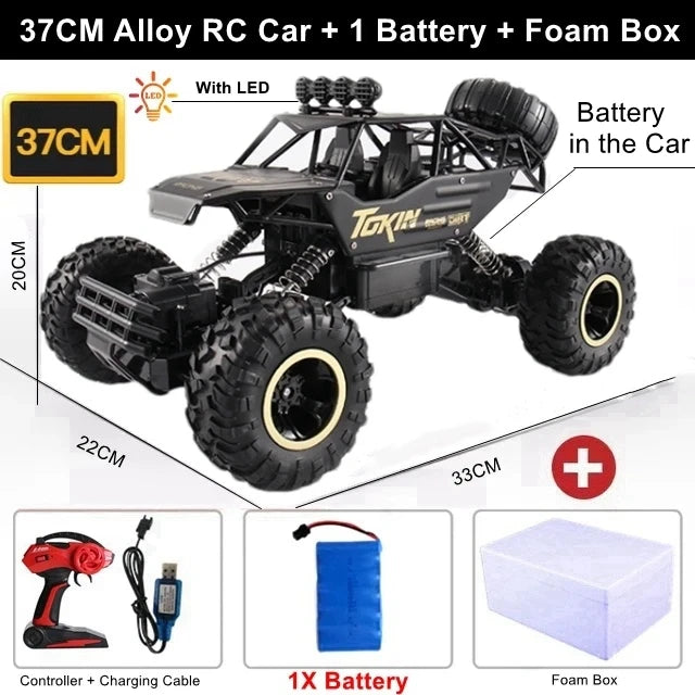 4WD RC Off-Road Climbing Car – All-Terrain Remote Control Truck