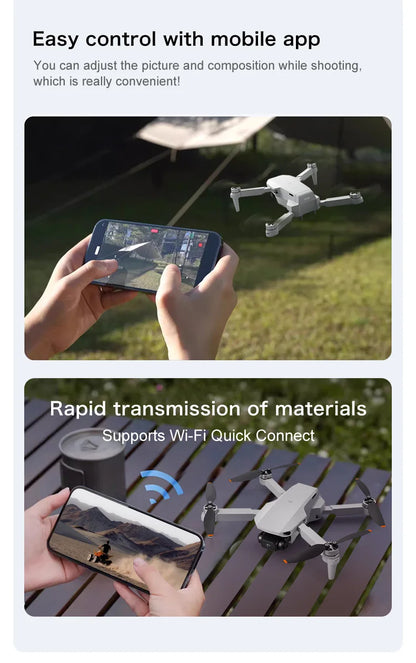 Aeri100 VR Drone with Dual HD Cameras & Brushless Motors