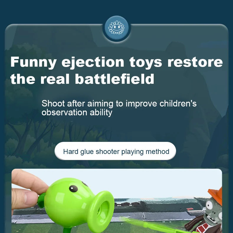 Plants vs. Zombies 2 Action Figure Toy Set – Kids Gift