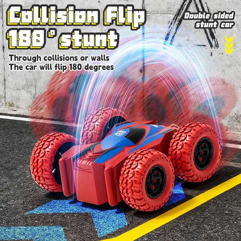 4–8 Pack 360° Rotating Stunt Toy Cars – Push & Go Friction-Powered Vehicles for Kids