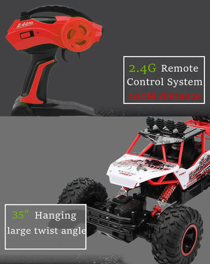 4WD RC Off-Road Buggy Car – 2.4GHz Remote Control Truck