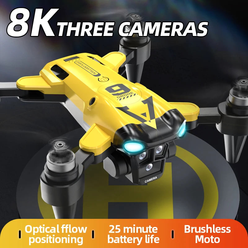 B9 Pro 4K Dual Camera Foldable RC Drone with WiFi FPV