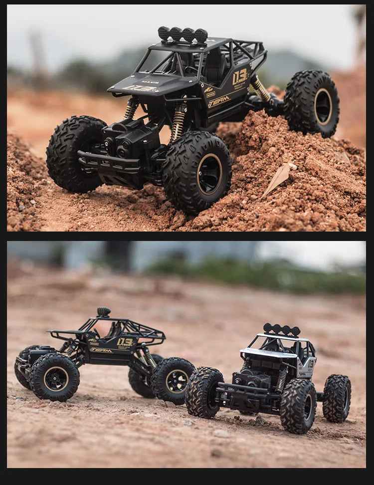 4WD RC Off-Road Climbing Car – All-Terrain Remote Control Truck