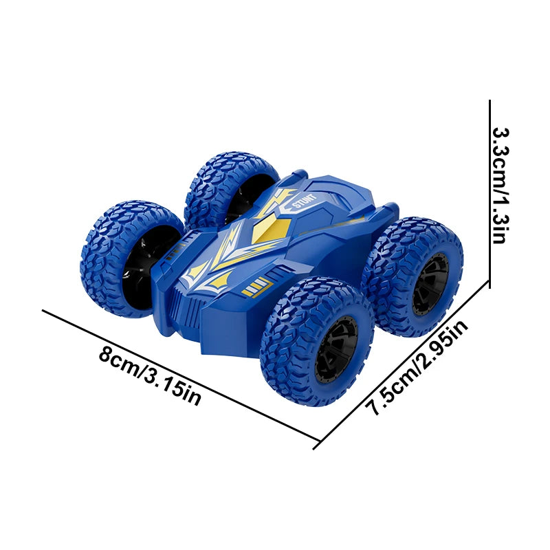 4–8 Pack 360° Rotating Stunt Toy Cars – Push & Go Friction-Powered Vehicles for Kids