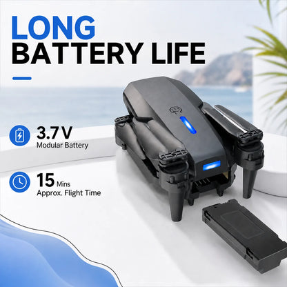 Mini 5 Pro RC Drone 4K Dual Camera WiFi FPV Quadcopter with Optical Flow Hover, Obstacle Avoidance & App Control