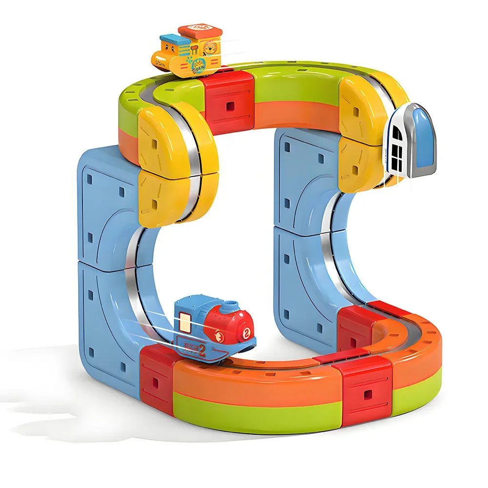 Magnetic Anti-Gravity Track Train Toy – Electric Rail Car Set for Kids