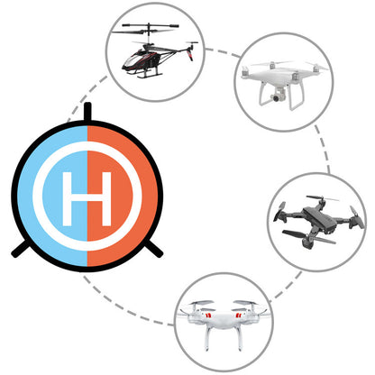 Portable Drone Landing Pad | Foldable Reflective Pad