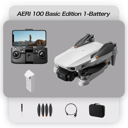 M1 Foldable Camera Drone with Dual HD Camera, Optical Flow, FPV & VR Glasses